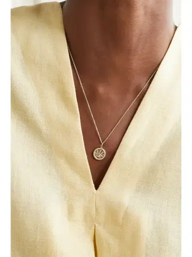 Sydney Evan Evil Eye 14-karat Gold Diamond Necklace | Thumbnail 5 Sydney Evan Evil Eye 14-karat Gold Diamond Necklace | Thumbnail 5