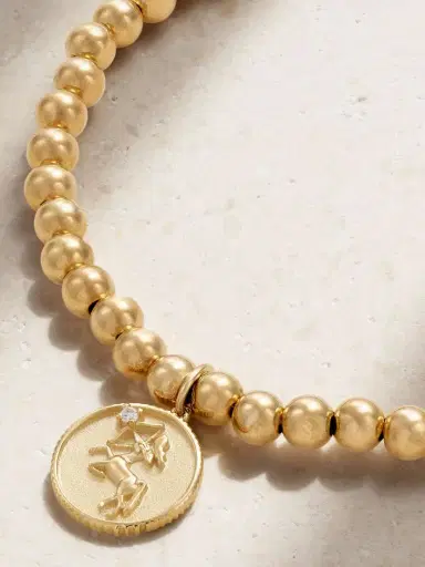 Sydney Evan Sagittarius 14-karat Gold Diamond Bracelet | Thumbnail 4 Sydney Evan Sagittarius 14-karat Gold Diamond Bracelet | Thumbnail 4