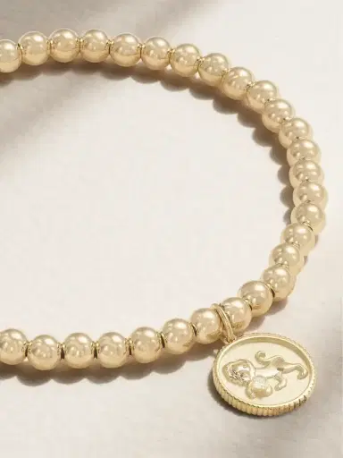 Sydney Evan Leo 14-karat Gold Diamond Bracelet | Thumbnail 4 Sydney Evan Leo 14-karat Gold Diamond Bracelet | Thumbnail 4