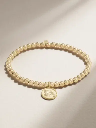 Sydney Evan Leo 14-karat Gold Diamond Bracelet | Thumbnail 1 Sydney Evan Leo 14-karat Gold Diamond Bracelet | Thumbnail 1