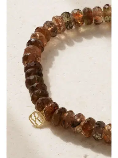 Sydney Evan Evil Eye 14-karat Gold, Andalusite And Diamond Bracelet | Thumbnail 3 Sydney Evan Evil Eye 14-karat Gold, Andalusite And Diamond Bracelet | Thumbnail 3