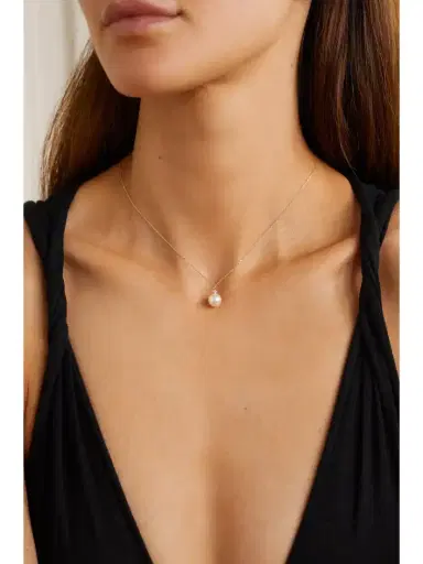 Mateo 14-karat Gold, Pearl And Diamond Necklace | Thumbnail 2 Mateo 14-karat Gold, Pearl And Diamond Necklace | Thumbnail 2