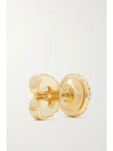 OLE LYNGGAARD COPENHAGEN Lotus 18-karat Gold, Aquamarine And Diamond Earrings | Thumbnail 3 OLE LYNGGAARD COPENHAGEN Lotus 18-karat Gold, Aquamarine And Diamond Earrings | Thumbnail 3