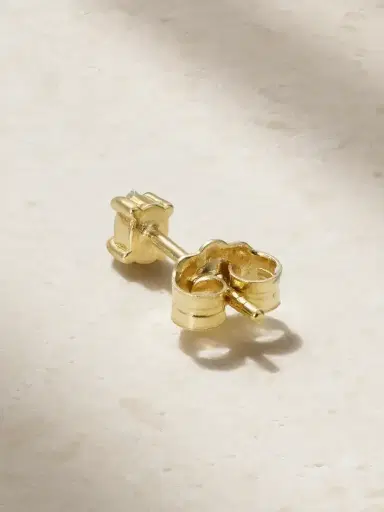 Jennifer Meyer 18-karat Gold Diamond Single Earring | Thumbnail 3 Jennifer Meyer 18-karat Gold Diamond Single Earring | Thumbnail 3