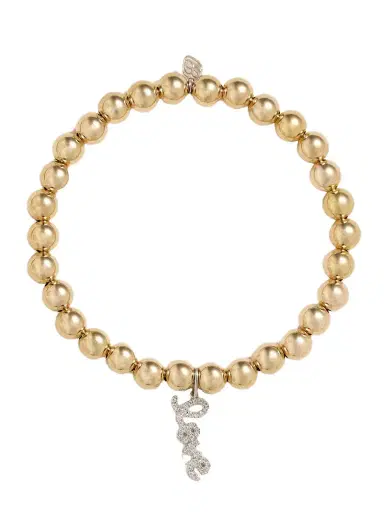 Sydney Evan Love 14-karat Gold Diamond Bracelet | Thumbnail 1 Sydney Evan Love 14-karat Gold Diamond Bracelet | Thumbnail 1