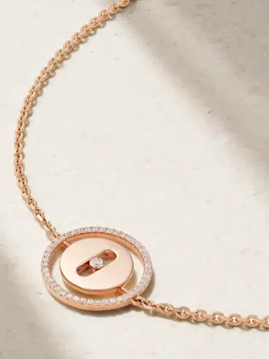 Messika Lucky Move 18-karat Rose Gold Diamond Bracelet | Thumbnail 4 Messika Lucky Move 18-karat Rose Gold Diamond Bracelet | Thumbnail 4