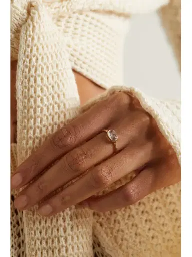Melissa Joy Manning 14-karat Recycled Gold Moonstone Ring | Thumbnail 3 Melissa Joy Manning 14-karat Recycled Gold Moonstone Ring | Thumbnail 3