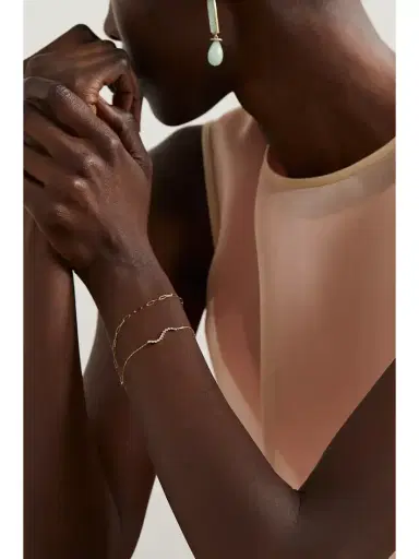 Mateo Wave 14-karat Gold Diamond Bracelet | Thumbnail 5 Mateo Wave 14-karat Gold Diamond Bracelet | Thumbnail 5