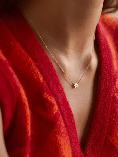 Jennifer Meyer Mini Daisy 18-karat Gold Diamond Necklace | Thumbnail 2 Jennifer Meyer Mini Daisy 18-karat Gold Diamond Necklace | Thumbnail 2