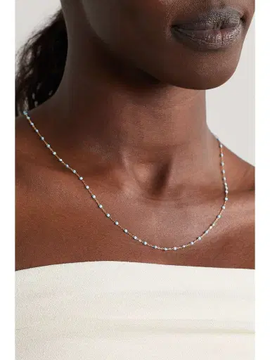Gigi Clozeau Classic Gigi 18-karat Gold And Resin Necklace | Thumbnail 2 Gigi Clozeau Classic Gigi 18-karat Gold And Resin Necklace | Thumbnail 2