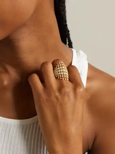 Fernando Jorge Disco Medium 18-karat Gold Diamond Ring | Thumbnail 2 Fernando Jorge Disco Medium 18-karat Gold Diamond Ring | Thumbnail 2