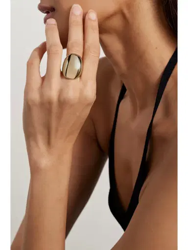 Jennifer Fisher The Globe Gold-plated Ring | Thumbnail 2 Jennifer Fisher The Globe Gold-plated Ring | Thumbnail 2