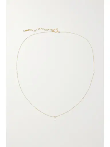 Mizuki Sea Of Beauty 14-karat Gold, Pearl And Diamond Necklace | Thumbnail 4 Mizuki Sea Of Beauty 14-karat Gold, Pearl And Diamond Necklace | Thumbnail 4