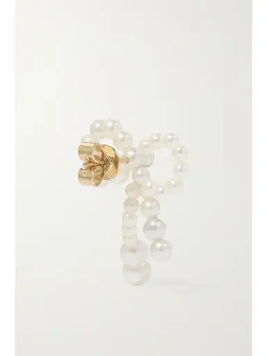 Sophie Bille Brahe Rosette De Perles 14-karat Gold Pearl Earrings | Thumbnail 3 Sophie Bille Brahe Rosette De Perles 14-karat Gold Pearl Earrings | Thumbnail 3