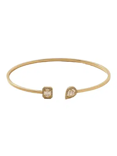 Messika y Twin Toi & Moi 18-karat Gold Diamond Cuff | Thumbnail 1 Messika y Twin Toi & Moi 18-karat Gold Diamond Cuff | Thumbnail 1