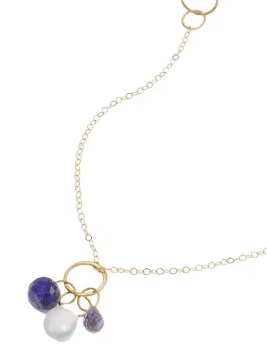 Melissa Joy Manning 14-karat Recycled Gold Multi-stone Necklace | Thumbnail 1 Melissa Joy Manning 14-karat Recycled Gold Multi-stone Necklace | Thumbnail 1