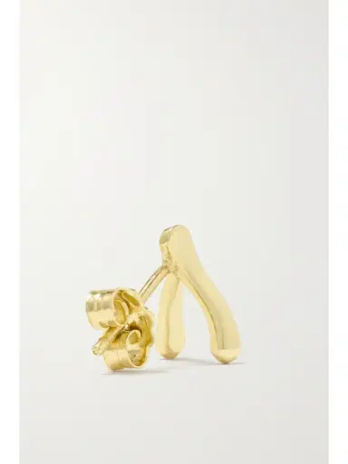 Jennifer Meyer Mini Wishbone 18-karat Gold Earrings | Thumbnail 4 Jennifer Meyer Mini Wishbone 18-karat Gold Earrings | Thumbnail 4