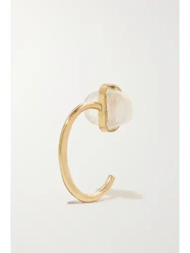 Melissa Joy Manning 14-karat Recycled Gold Moonstone Earrings | Thumbnail 4 Melissa Joy Manning 14-karat Recycled Gold Moonstone Earrings | Thumbnail 4