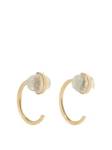Melissa Joy Manning 14-karat Recycled Gold Moonstone Earrings | Thumbnail 1 Melissa Joy Manning 14-karat Recycled Gold Moonstone Earrings | Thumbnail 1