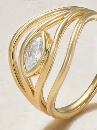 Almasika Terra Nova 18-karat Gold Diamond Ring | Thumbnail 4 Almasika Terra Nova 18-karat Gold Diamond Ring | Thumbnail 4