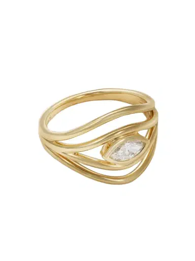 Almasika Terra Nova 18-karat Gold Diamond Ring | Thumbnail 1 Almasika Terra Nova 18-karat Gold Diamond Ring | Thumbnail 1