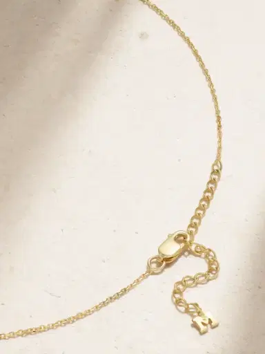 Mateo Eye Of Protection 14-karat Gold, Enamel And Diamond Necklace | Thumbnail 3 Mateo Eye Of Protection 14-karat Gold, Enamel And Diamond Necklace | Thumbnail 3