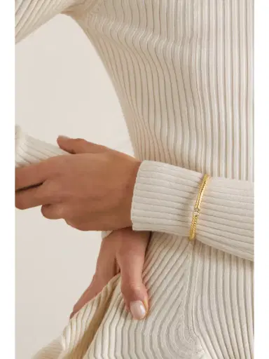 Marina B Trisolina 18-karat Gold, Titanium And Sterling Silver Diamond Cuff | Thumbnail 3 Marina B Trisolina 18-karat Gold, Titanium And Sterling Silver Diamond Cuff | Thumbnail 3