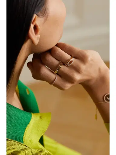 Messika Move Uno 18-karat Gold Diamond Ring | Thumbnail 6 Messika Move Uno 18-karat Gold Diamond Ring | Thumbnail 6