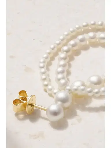 Sophie Bille Brahe Wrapped 14-karat Recycled Gold Pearl Single Earring | Thumbnail 3 Sophie Bille Brahe Wrapped 14-karat Recycled Gold Pearl Single Earring | Thumbnail 3