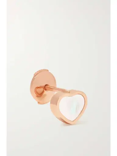 Chopard My Happy Hearts 18-karat Rose Gold Mother-of-pearl Single Earring | Thumbnail 3 Chopard My Happy Hearts 18-karat Rose Gold Mother-of-pearl Single Earring | Thumbnail 3