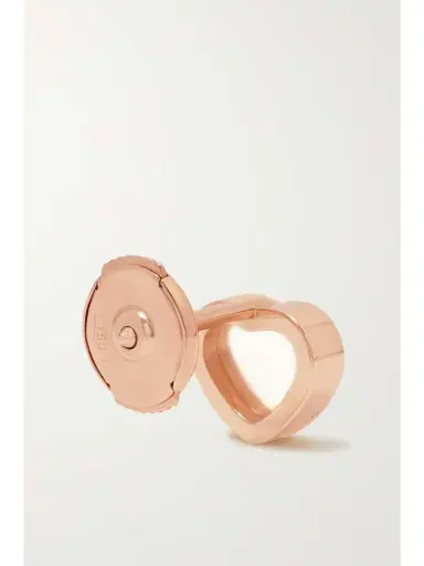 Chopard My Happy Hearts 18-karat Rose Gold Mother-of-pearl Single Earring | Thumbnail 4 Chopard My Happy Hearts 18-karat Rose Gold Mother-of-pearl Single Earring | Thumbnail 4