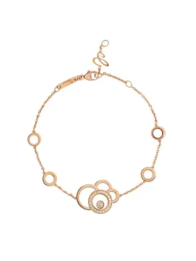Chopard Happy Dreams 18-karat Rose Gold Diamond Bracelet | Thumbnail 1 Chopard Happy Dreams 18-karat Rose Gold Diamond Bracelet | Thumbnail 1