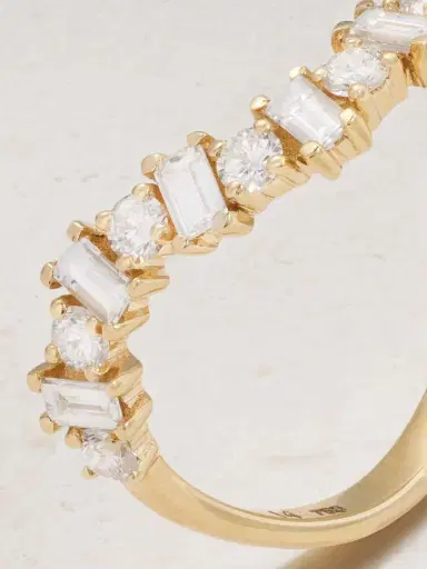 Ileana Makri Wave 18-karat White Gold Diamond Ring | Thumbnail 5 Ileana Makri Wave 18-karat White Gold Diamond Ring | Thumbnail 5