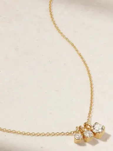 Sophie Bille Brahe Glaçon 18-karat Recycled Gold Diamond Necklace | Thumbnail 1 Sophie Bille Brahe Glaçon 18-karat Recycled Gold Diamond Necklace | Thumbnail 1