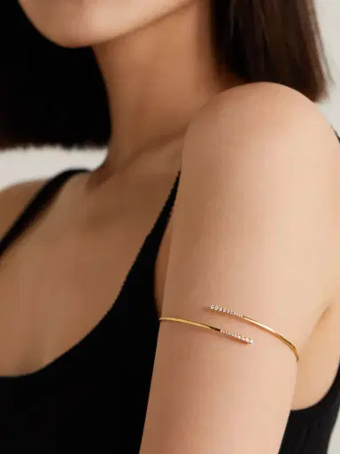 Diane Kordas 9-karat Gold Diamond Arm Cuff | Thumbnail 2 Diane Kordas 9-karat Gold Diamond Arm Cuff | Thumbnail 2
