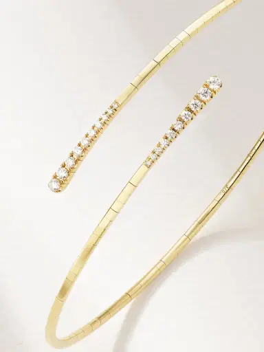 Diane Kordas 9-karat Gold Diamond Arm Cuff | Thumbnail 3 Diane Kordas 9-karat Gold Diamond Arm Cuff | Thumbnail 3
