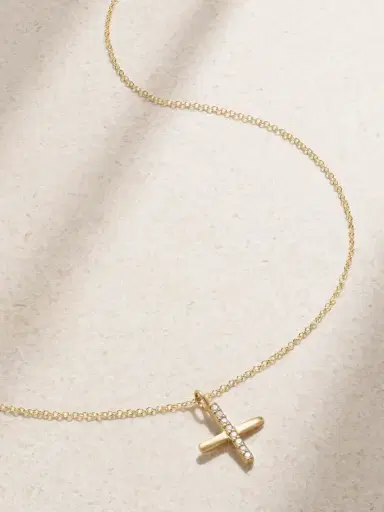 Melissa Joy Manning X Marks The Spot 14-karat Recycled Gold Necklace | Thumbnail 1 Melissa Joy Manning X Marks The Spot 14-karat Recycled Gold Necklace | Thumbnail 1