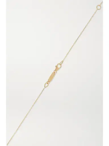 Suzanne Kalan 18-karat Gold, Emerald And Diamond Necklace | Thumbnail 3 Suzanne Kalan 18-karat Gold, Emerald And Diamond Necklace | Thumbnail 3