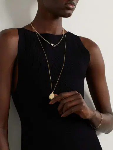 Pascale Monvoisin Paloma 9-karat Gold Diamond Necklace | Thumbnail 2 Pascale Monvoisin Paloma 9-karat Gold Diamond Necklace | Thumbnail 2