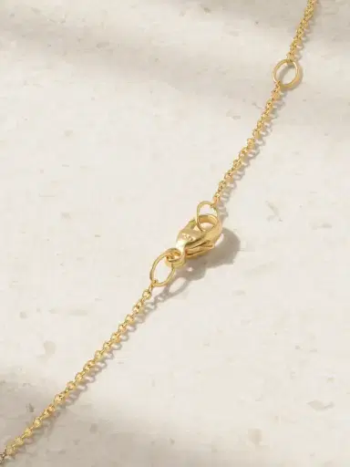 David Yurman Petite Châtelaine 18-karat Gold, Topaz And Diamond Necklace | Thumbnail 3 David Yurman Petite Châtelaine 18-karat Gold, Topaz And Diamond Necklace | Thumbnail 3