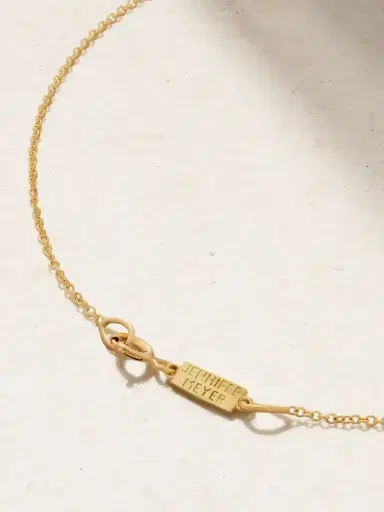 Jennifer Meyer Mini Wishbone 18-karat Gold Necklace | Thumbnail 3 Jennifer Meyer Mini Wishbone 18-karat Gold Necklace | Thumbnail 3