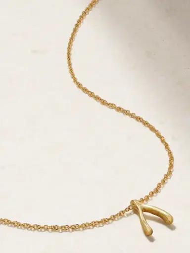 Jennifer Meyer Mini Wishbone 18-karat Gold Necklace | Thumbnail 1 Jennifer Meyer Mini Wishbone 18-karat Gold Necklace | Thumbnail 1