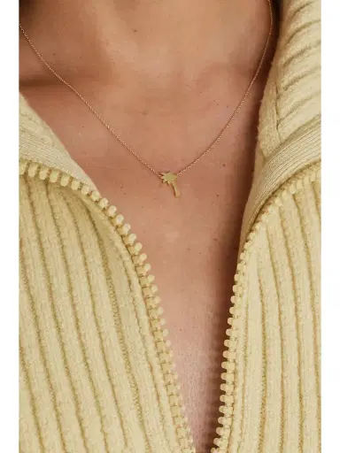 Jennifer Meyer Mini Palm Tree 18-karat Gold Necklace | Thumbnail 2 Jennifer Meyer Mini Palm Tree 18-karat Gold Necklace | Thumbnail 2