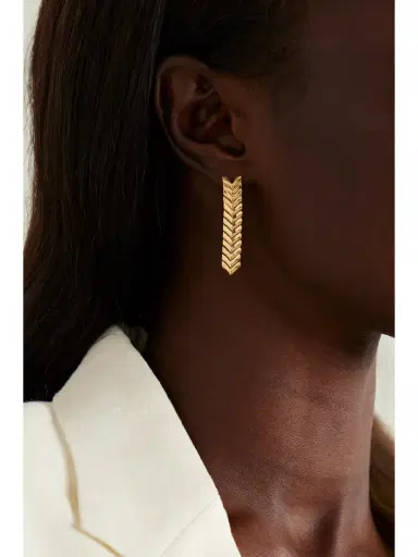 Anita Ko Zipper 18-karat Gold Earrings | Thumbnail 2 Anita Ko Zipper 18-karat Gold Earrings | Thumbnail 2