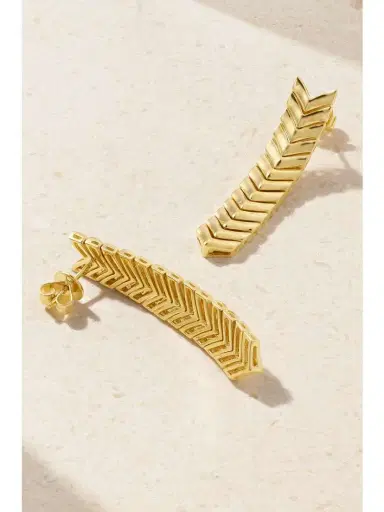 Anita Ko Zipper 18-karat Gold Earrings | Thumbnail 3 Anita Ko Zipper 18-karat Gold Earrings | Thumbnail 3