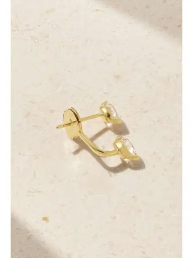 Anita Ko Orbit 18-karat Gold Diamond Single Earring | Thumbnail 3 Anita Ko Orbit 18-karat Gold Diamond Single Earring | Thumbnail 3