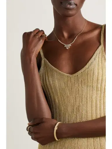 Anita Ko Daphne 18-karat Gold Diamond Necklace | Thumbnail 5 Anita Ko Daphne 18-karat Gold Diamond Necklace | Thumbnail 5