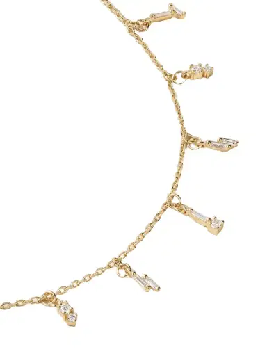 Suzanne Kalan 18-karat Gold Diamond Necklace | Thumbnail 1 Suzanne Kalan 18-karat Gold Diamond Necklace | Thumbnail 1