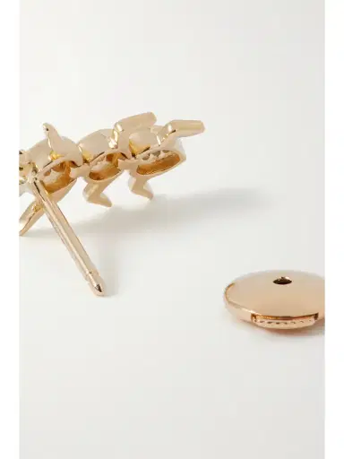 Yvonne Léon 9-karat Gold Diamond Single Earring | Thumbnail 3 Yvonne Léon 9-karat Gold Diamond Single Earring | Thumbnail 3