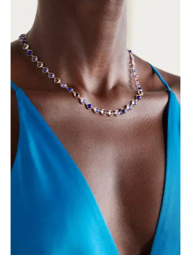 Irene Neuwirth Classic 18-karat Rose Gold Multi-stone Necklace | Thumbnail 2 Irene Neuwirth Classic 18-karat Rose Gold Multi-stone Necklace | Thumbnail 2